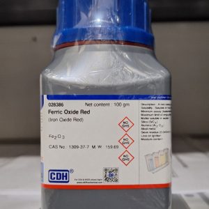 OXIDO FERRICO ROJO (HEMATITA) X 500 GR COD 028386 CDH