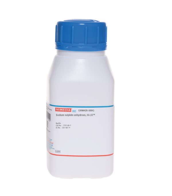 SULFITO DE SODIO ANHIDRO X 500 GR COD GRM420