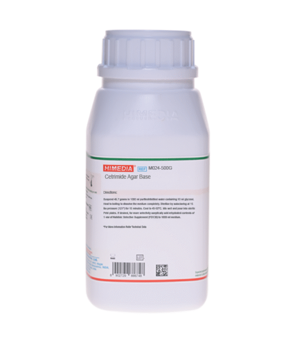 CETRIMIDE AGAR X 500 GR COD M024 HIMEDIA