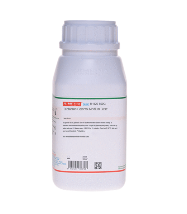 DICHLORAN GLYCEROL AGAR BASE X 500 GR COD M1129I HIMEDIA