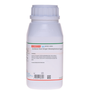 DICHLORAN ROSE BENGAL CHLORAMPHENICOL AGAR (DRBC AGAR) X 500 GR COD M1881 HIMEDIA