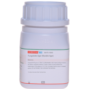 FUNGOBIOTIC AGAR (MYCOSEL AGAR) MYCOBIO X 100 GR COD M475 HIMEDIA