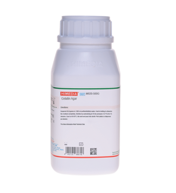 GELATIN AGAR x 500GR COD M920 HIMEDIA