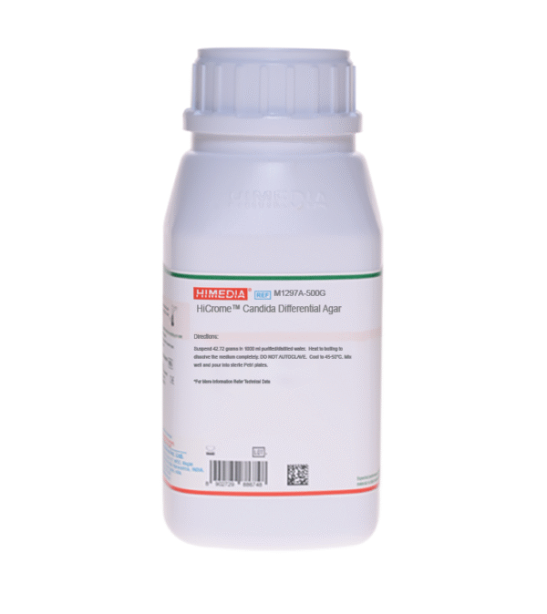 HICROME CANDIDA DIFFERENTIAL AGAR X 100 GR COD M1297A HIMEDIA