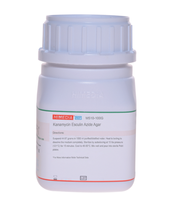 KANAMYCIN ESCULIN AZIDE AGAR X 500 GR COD M510 HIMEDIA
