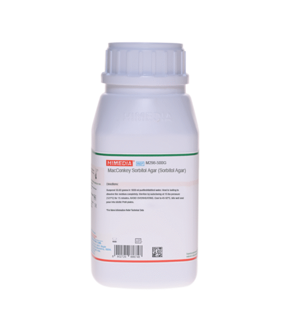 MACCONKEY SORBITOL AGAR X 500 GR COD M298 HIMEDIA