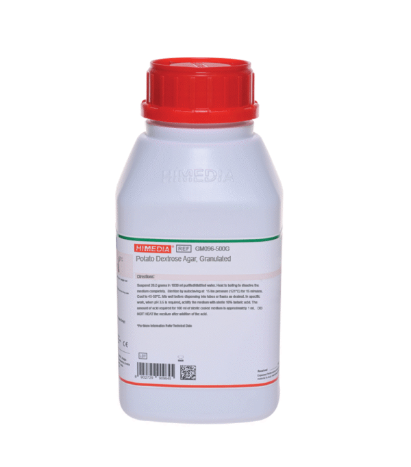 POTATO DEXTROSE AGAR (AGAR PAPA DEXTROSA) X 500 COD GM096 HIMEDIA