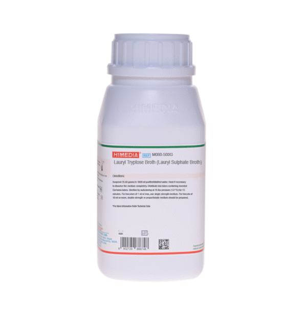 LAURYL SULPHATE BROTH (CALDO LAURIL TRIPTOSA) X 500 GR COD M080 HIMEDIA