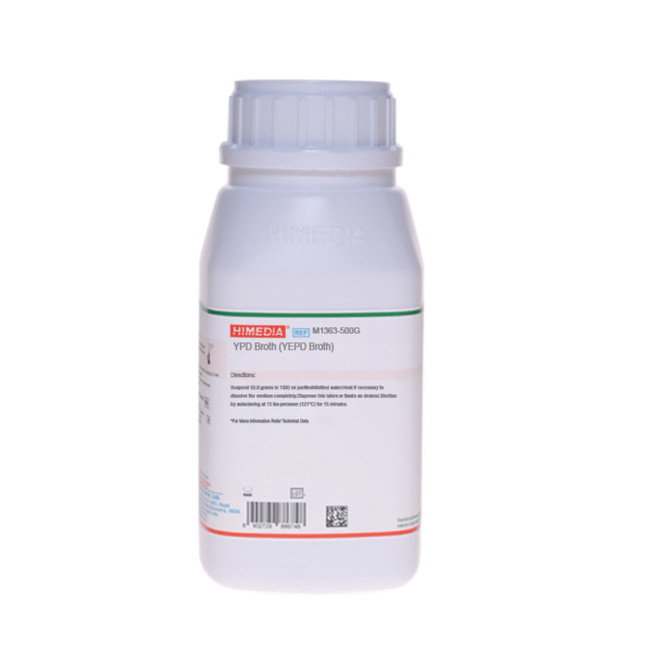 YPD BROTH (YEPD BROTH) X 500 GR COD M1363 HIMEDIA