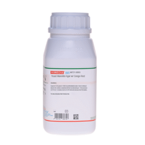 YEAST MANNITOL AGAR W/CONGO RED X 500 GR COD M721