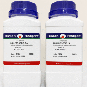 BISULFITO DE SODIO PA X 500 GR COD 9854202 BIOLAB