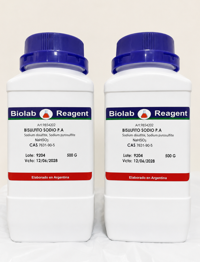 BISULFITO DE SODIO PA X 500 GR COD 9854202 BIOLAB