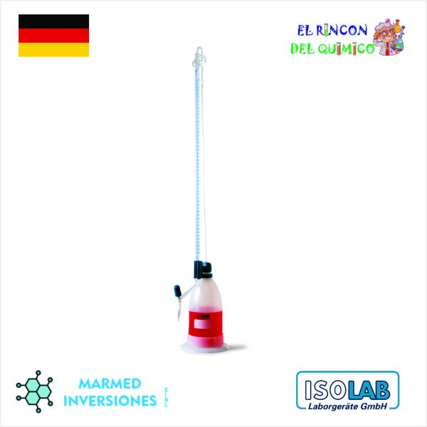 BURETA AUTOMATICA SCHILLING DE 50 ML 020.03.050 (ACIDOMETRO) ISOLAB