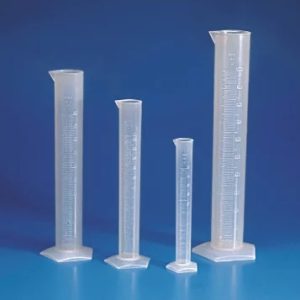 PROBETA DE PLASTICO GRAD. EN ALTO RELIEVE DE 10 ML COD 016.05.010 ISOLAB