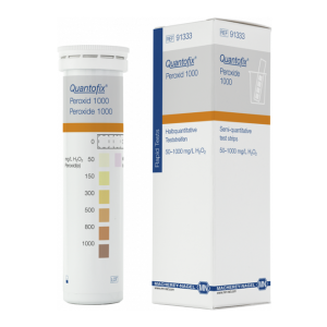 TIRAS REACTIVAS PEROXIDO 1000 QUANTOFIX – ALEMAN REF. 91333