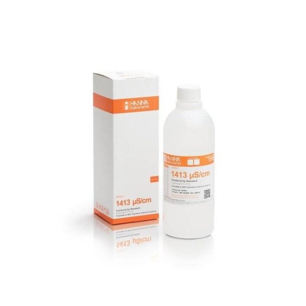 SOLUCION DE CONDUCTIVIDAD 1413 µS/cm (500 ML) HI7031L