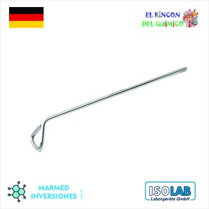 ESPATULA DE DRIGALSKY DE ACERO DE 190 MM COD 082.03.003 ISOLAB