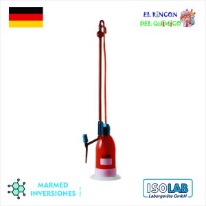 BURETA AUTOMATICA SCHILLING AMBAR DE 25 ML 020.05.025 (ACIDOMETRO) ISOLAB