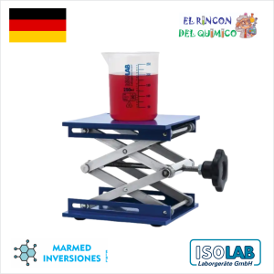 ELEVADOR DE LABORATORIO DE 150 x 150 MM COD 050.05.150 ISOLAB