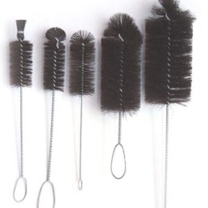 ESCOBILLA DE CERDA PARA TUBO DE ENSAYO DE 13 MM HDA