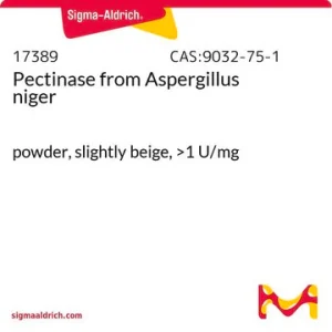 PECTINASA DE ASPERGILLUS NIGER ≥5 UNIDADES/MG DE PROTEINA X 5000 UNT COD P4716 SIGMA