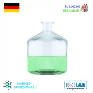 FRASCO PARA BURETA AUTOMATICA TRANSPARENTE DE 2 LT COD 020.07.010 ISOLAB