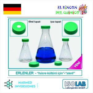 MATRAZ DE POLICARBONATO C/ TAPA DE PP CON FILTRO DE 250 ML COD 027.08.250 ISOLAB