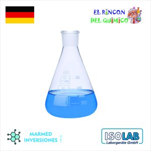 MATRAZ ESMERILADO CON TAPA NS 19/26 DE 500 ML COD 028.01.500 ISOLAB