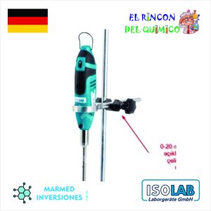 NUEZ PARA HOMOGENIZADOR / AGITADOR MECANICO 0-20MM COD 615.01.012 ISOLAB