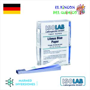 PAPEL TORNASOL AZUL (X 200 UND) COD 101.01.002 ISOLAB