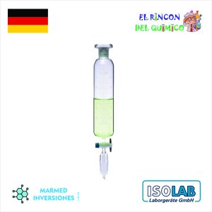 PERA CILINDRICA GRADUADA DE 250 ML ESMERILADA NS 29/32 COD 032.02.250 ISOLAB