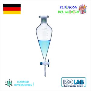 PERA DE DECANTACION GRADUADA DE 100 ML COD 031.02.100 ISOLAB