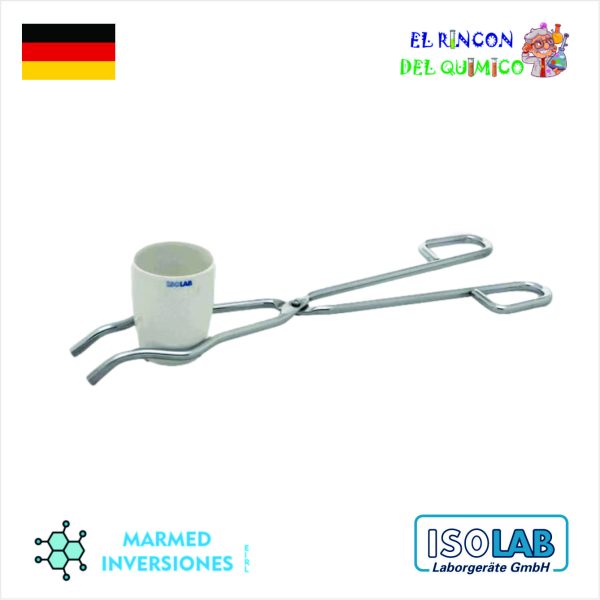 PINZA PARA CRISOL DE ACERO INOXIDABLE DE 400MM COD 038.06.400 ISOLAB