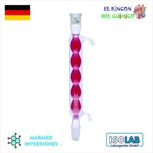 REFRIGERANTE EN BOLAS (ALLIHN) ESMERILADO NS 29/32 DE 250 MM COD 033.13.253 ISOLAB
