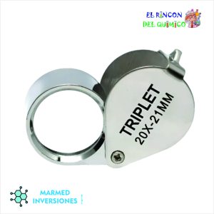 LUPA DE AUMENTO 20X - 21 MM ALTA VISIBILIDAD - IMPORTADO