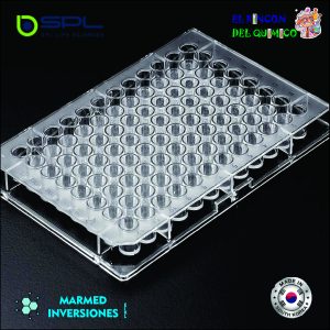 PLACA FONDO PLANO INMUNOPLATE PARA ELISA DE 96 POCILLOS COD 32296 SPL