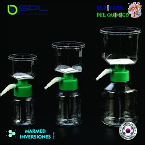 SISTEMA DE FILTRACION COMPLETO PORO 0.22 UM DE 500 ML COD 508502 SPL