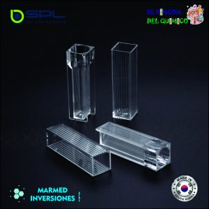 CUBETA PARA ESPECTROFOTOMETRO POLIESTIRENO DE 1.5 ML CAJA X 100 UND COD 46015 SPL