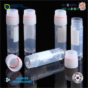 CRIOVIAL PP DE 2 ML ESTERIL TAPA EXTERNA C/O-RING BOLSA X 50 UND COD 43112 SPL