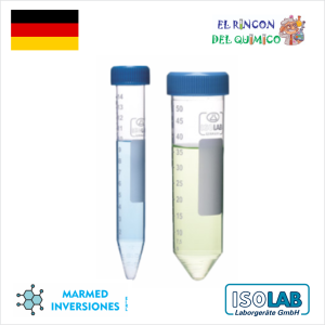 TUBO CONICO DE PLASTICO DE 15 ML BOLSA X 50 UND COD 078.02.001 ISOLAB