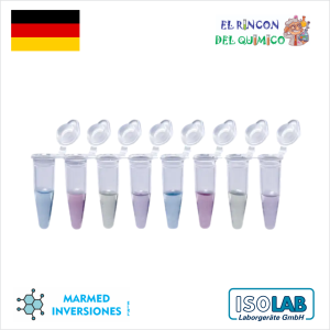 TUBOS PARA PCR EN TIRAS ESTERIL DE 0.2 ML CAJA X 960 UND COD 123.01.028 ISOLAB