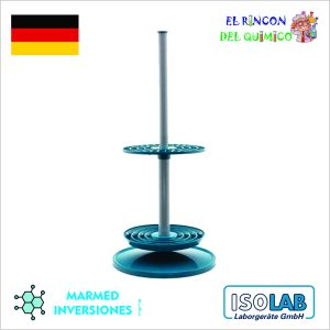 GRADILLA PARA PIPETA GIRATORIA DE 94 UND COD 022.01.001 ISOLAB