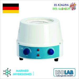 MANTA DE CALENTAMIENTO CON AGITADOR P/BALON DE 100 ML COD 608.12.100 ISOLAB