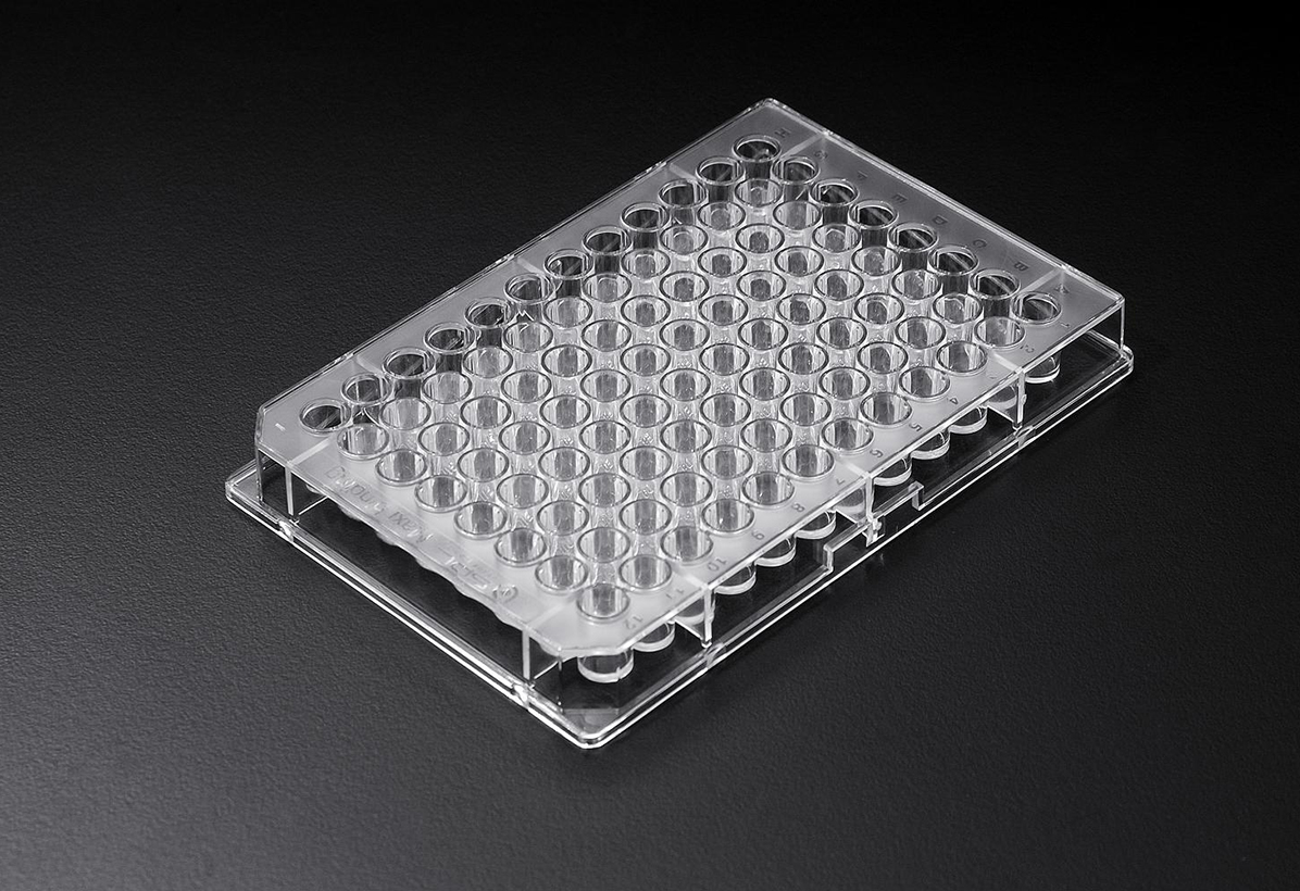 PLACA FONDO PLANO INMUNOPLATE PARA ELISA DE 96 POCILLOS COD 32296 SPL