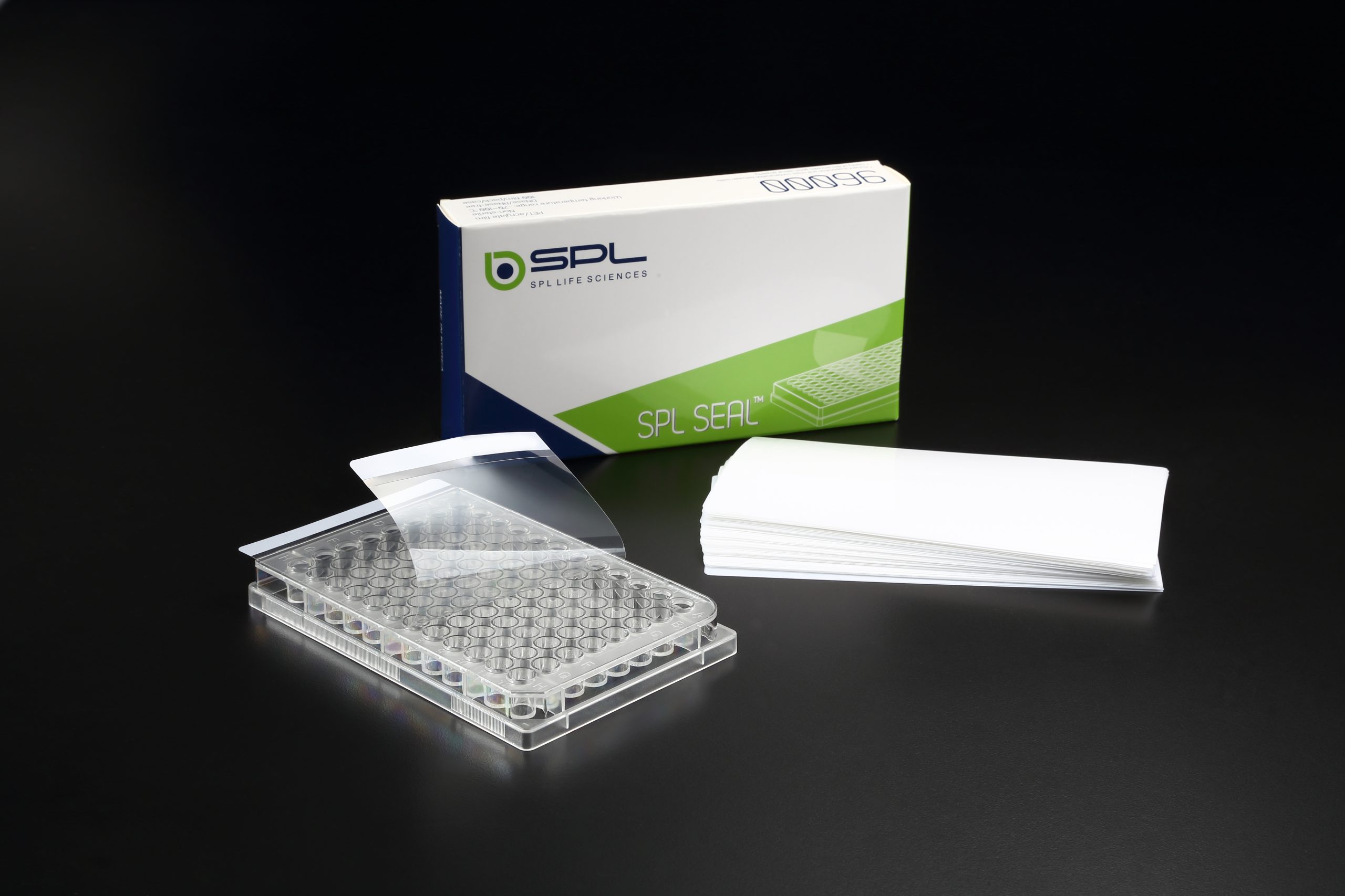 LAMINA TRANSPARENTE DE 141 X 79MM PARA SELLADO DE PLACAS DE CULTIVO CAJA X 100 UND COD 96000 SPL