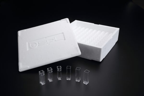 CUBETA PARA ESPECTROFOTOMETRO POLIESTIRENO DE 1.5 ML CAJA X 100 UND COD 46015 SPL - Imagen 2