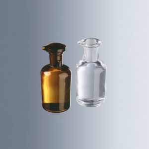 FRASCO GOTERO VIDRIO ESMERILADO AMBAR DE 100 ML COD 062.03.100 ISOLAB