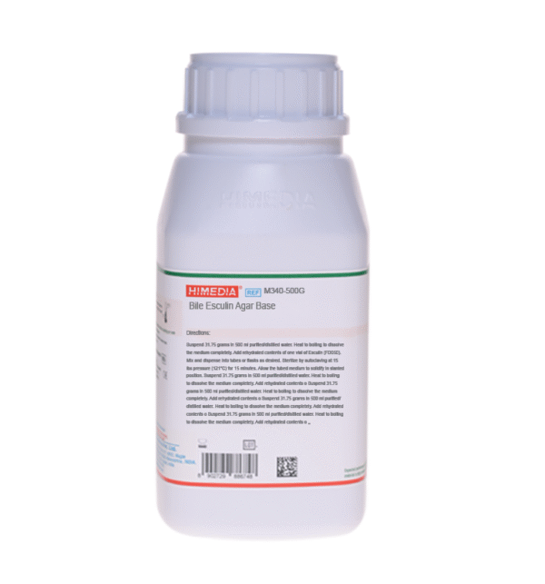BILE ESCULIN AGAR BASE X 500 GR COD M340 HIMEDIA