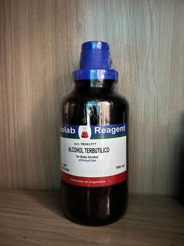 TERC-BUTANOL (ALCOHOL TERBUTILICO) X 500 ML COD 98201377 BIOLAB