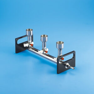 RAMPA DE FILTRACION AL VACIO (MANIFOLD) DE TRES POSICIONES COD 050050 TARSONS